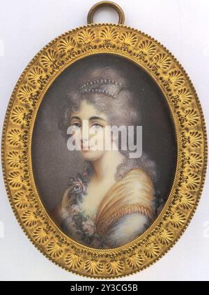 Princesse Juliana Luise Schaumburg-Lippe, c1750. Banque D'Images