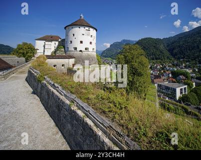 Wallachenbastion, forteresse médiévale Kufstein avec le musée, Kufstein, Tyrol, Autriche, Europe Banque D'Images