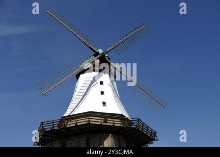 Moulin à vent Amanda, Kappeln, Schleswig-Holstein, Allemagne, Europe Banque D'Images