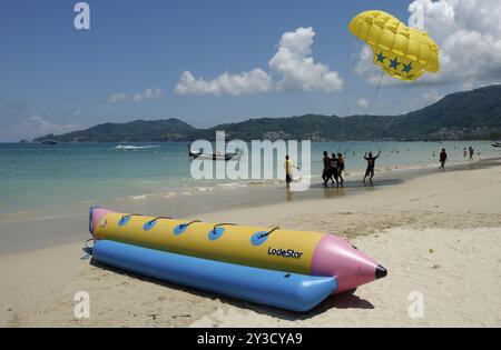 Patong Beach, Phuket, Thaïlande, Asie Banque D'Images