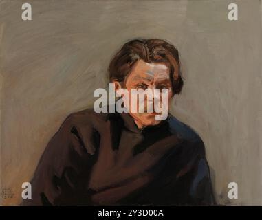 Portrait de Maxim Gorky, 1906. Banque D'Images