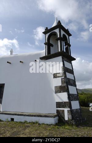 Ermida de Nossa Senhora da Ajuda auf dem Monte da Ajuda, Graciosa Banque D'Images