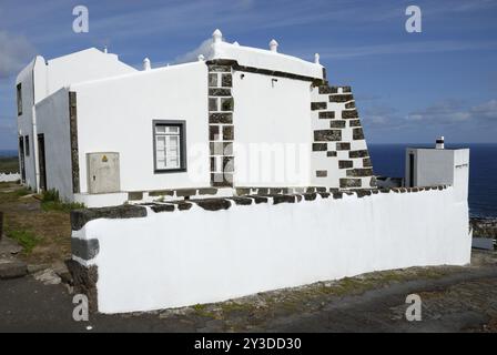 Ermida de Nossa Senhora da Ajuda auf dem Monte da Ajuda, Graciosa Banque D'Images