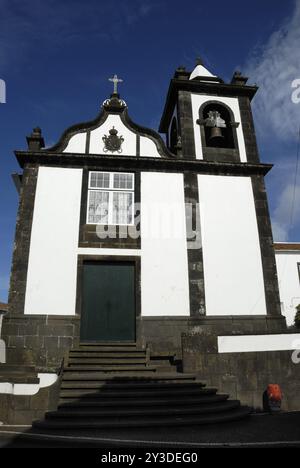 Igreja da Misericordia à Santa Cruz, Graciosa Banque D'Images