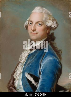 Le poète Gustaf Fredrik Gyllenborg, c1750. Banque D'Images