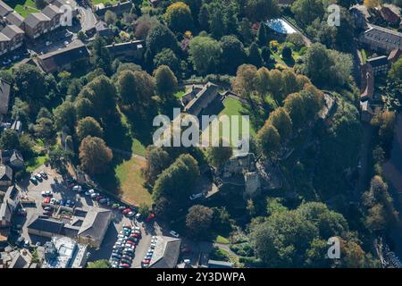 Château de Knaresborough, Yorkshire du Nord, 2023. Banque D'Images