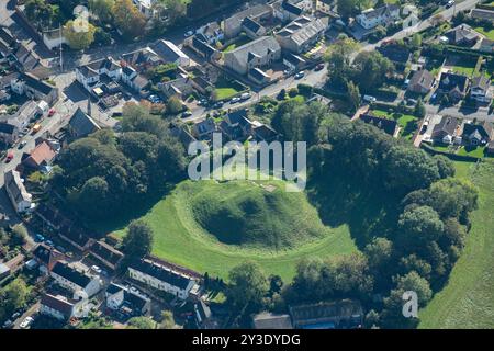 Barwick dans la motte Elmet et le château de Bailey, Leeds, 2023. Banque D'Images