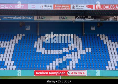 Doetinchem, pays-Bas. 13 septembre 2024. DOETINCHEM, Stadium de Vijverberg, 13-09-2024, saison 2024/2025, Dutch Keuken Kampioen Divisie. Pendant le match de Graafschap - Helmond Sport, aperçu du stade crédit : Pro Shots/Alamy Live News Banque D'Images