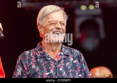 Tony Blackburn de BBC radio 2 Banque D'Images