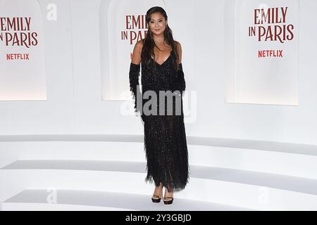 Roma, Latium. 10 septembre 2024. Ashley Park lors du tapis rouge Emily in Paris quatrième saison. Rome (Italie), 10 septembre 2024 AllShotLive crédit : Sipa USA/Alamy Live News Banque D'Images