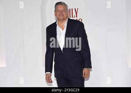 Roma, Latium. 10 septembre 2024. PDG de Netflix Ted Sarandos lors du tapis rouge Emily in Paris quatrième saison. Rome (Italie), 10 septembre 2024 crédit : massimo insabato/Alamy Live News Banque D'Images