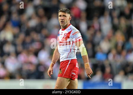 St Helens, Royaume-Uni. 13 septembre 2024. Tommy Makinson de l'équipe Helens lors du match Betfred Super League Round 26 St Helens vs Castleford Tigers au Totally Wicked Stadium, St Helens, Royaume-Uni, 13 septembre 2024 (photo Cody Froggatt/News images) à St Helens, Royaume-Uni le 13/09/2024. (Photo de Cody Froggatt/News images/Sipa USA) crédit : Sipa USA/Alamy Live News Banque D'Images