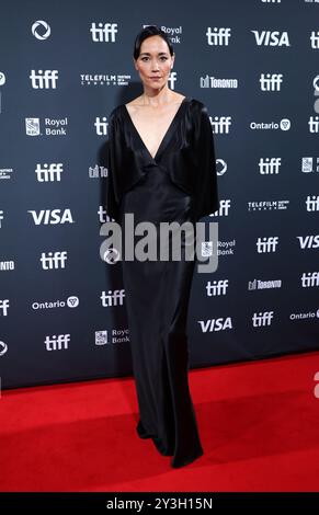 Toronto, Canada. 11 septembre 2024. Sandrine Holt arrive à la première de « The Shrouds » lors du Festival international du film de Toronto 2024 qui se tient au Roy Thomson Hall le 11 septembre 2024 à Toronto, Canada © JPA/AFF-USA.com crédit : AFF/Alamy Live News Banque D'Images