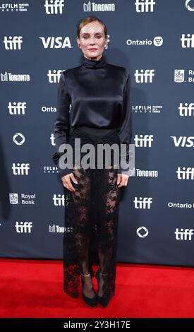 Toronto, Canada. 11 septembre 2024. Diane Kruger arrive à la première de « The Shrouds » lors du Festival international du film de Toronto 2024 qui se tient au Roy Thomson Hall le 11 septembre 2024 à Toronto, Canada © JPA/AFF-USA.com crédit : AFF/Alamy Live News Banque D'Images