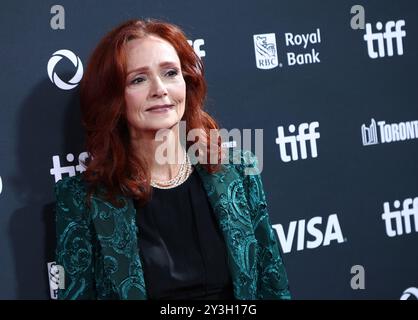 Toronto, Canada. 11 septembre 2024. Jennifer Dale arrive à la première de « The Shrouds » lors du Festival international du film de Toronto 2024 qui se tient au Roy Thomson Hall le 11 septembre 2024 à Toronto, Canada © JPA/AFF-USA.com crédit : AFF/Alamy Live News Banque D'Images