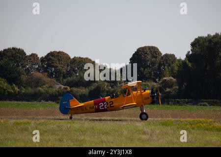 Le festival Air Legend à l'aérodrome de Villaroche, tous les deux week-ends de septembre. C'est l'un des plus grands rassemblements du genre en Europe Banque D'Images