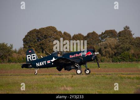 Le festival Air Legend à l'aérodrome de Villaroche, tous les deux week-ends de septembre. C'est l'un des plus grands rassemblements du genre en Europe Banque D'Images