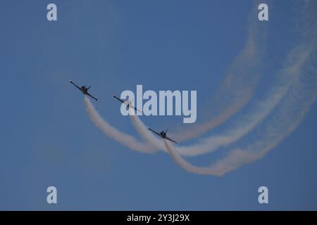 Le festival Air Legend à l'aérodrome de Villaroche, tous les deux week-ends de septembre. C'est l'un des plus grands rassemblements du genre en Europe Banque D'Images
