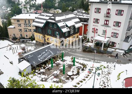 Wintereinbruch in BAD GASTEIN, Salzbourg, Autriche, 13.09.2024 Banque D'Images