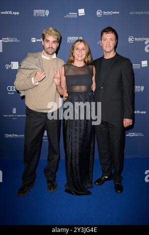 Max Befort, Barbara Philipp und Maximilian Scheidt BEI der Verleihung des Deutschen Schauspielpreises 2024 im Club Theater Berlin. Berlin, 13.09.2024 *** Max Befort, Barbara Philipp et Maximilian Scheidt lors de la remise du German Acting Award 2024 au Club Theater Berlin, 13 09 2024 Foto:XF.xKernx/xFuturexImagex schauspielpreis 4721 Banque D'Images