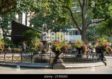 The Fountain, Madison Square Park, NYC, 2024 Banque D'Images