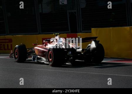 14 septembre 2024, Bakou City circuit, Bakou, FORMULE 1 QATAR AIRWAYS AZERBAIJAN GRAND PRIX 2024, sur la photo Carlos Sainz Jr. (ESP), Scuderia Ferrari HP Banque D'Images