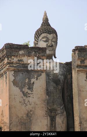 Sukhothai, site historique en Thaïlande Banque D'Images