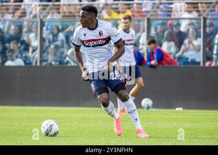 Como, Italie - spetember 14 2024 - Como vs Bologna serie A - lucumi jhon bologna crédit : Kines Milano/Alamy Live News Banque D'Images