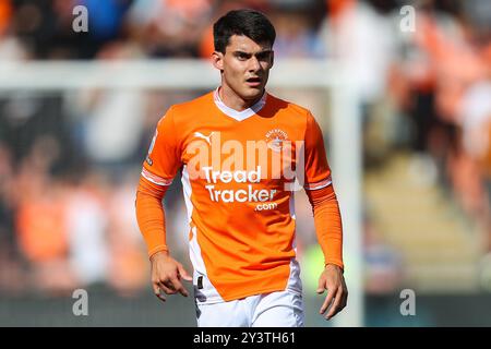 Rob Apter de Blackpool lors du match de Sky Bet League 1 Blackpool vs Exeter City à Bloomfield Road, Blackpool, Royaume-Uni, 14 septembre 2024 (photo de Gareth Evans/News images) Banque D'Images