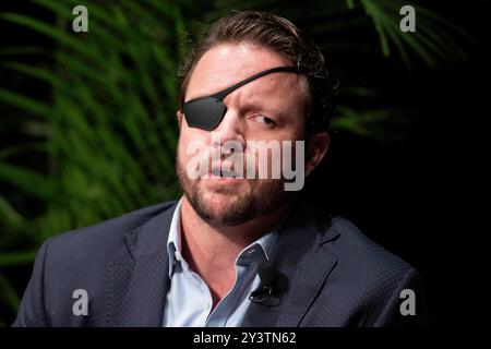 Austin, Texas, États-Unis. 6 septembre 2024. Le représentant américain DAN CRENSHAW, R-Houston, prend la parole lors d'un panel le deuxième jour du 14e Festival annuel du Texas Tribune au centre-ville d'Austin. Le Festival rassemble des politiciens et des leaders d'opinion influents de la fonction publique pour discuter de l'actualité et des politiques. Crenshaw est un ancien Navy SEAL et représente le 2nd Congressional District du Texas. (Crédit image : © Bob Daemmrich/ZUMA Press Wire) USAGE ÉDITORIAL SEULEMENT! Non destiné à UN USAGE commercial ! Banque D'Images