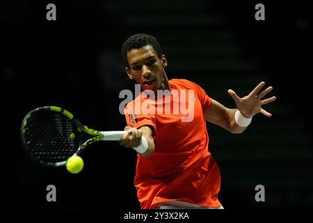 AO Arena, Manchester, Royaume-Uni. 10 septembre 2024. Finale de la Coupe Davis, phase de groupes, Groupe d jour 1 ; crédit : action plus Sports/Alamy Live News Banque D'Images