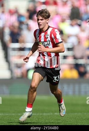 Southampton, Royaume-Uni. 14 septembre 2024. Southampton's Tyler Dibling lors du premier League match au St Mary's Stadium, Southampton. Le crédit photo devrait se lire : Paul Terry/Sportimage crédit : Sportimage Ltd/Alamy Live News Banque D'Images