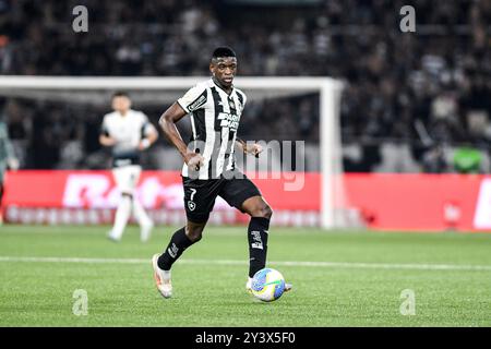 Rio, Brésil - 14 septembre 2024 : Luiz Henrique joueur dans le match entre Botafogo x Corinthians par le Championnat brésilien, 26ème tour à Nilton Sant Banque D'Images