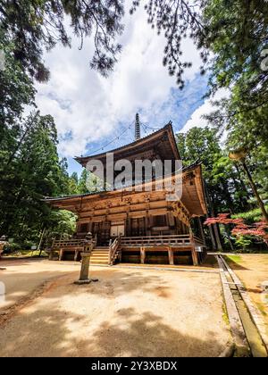 Temple Kongobu-ji à Koya, district d'Ito, Wakayama, Japon Banque D'Images