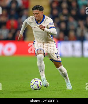 Londres, Royaume-Uni. 14 septembre 2024. 14 septembre 2024 - AFC Bournemouth v Chelsea - premier League - Vitality Stadium. Jadon Sancho de Chelsea en action. Crédit photo : Mark pain/Alamy Live News Banque D'Images