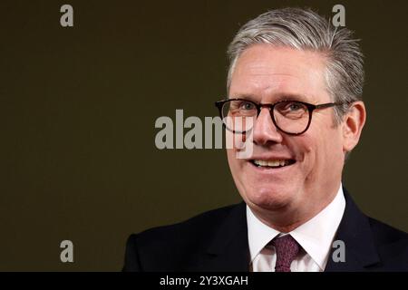 Photo datée du 12/09/24 du premier ministre Sir Keir Starmer, qui a déclaré que son gouvernement travailliste devait faire preuve d'un "lourd devoir" pour apporter du changement à l'Écosse. Près d'une décennie après le référendum sur l'indépendance de l'Écosse, Sir Keir a insisté sur le fait qu'il avait "compris depuis longtemps pourquoi tant de gens en Écosse veulent le changement". Mais il a insisté sur le fait que l'élection de son gouvernement travailliste était le moyen pour les Écossais d'avoir « un changement significatif, percutant et immédiat ». Date d'émission : dimanche 15 septembre 2024. Banque D'Images