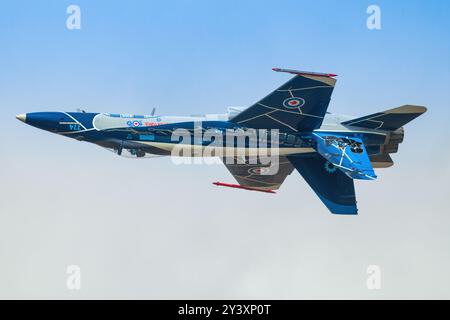 Bbotsford 12 août 2024 : F18 avec 60e anniversaire du canada au salon aéronautique d'Abbotsford Banque D'Images