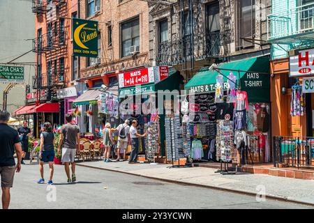 Quartier Little Italy, New York Banque D'Images