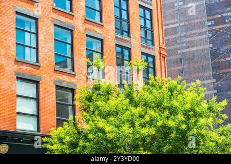 Quartier Little Italy, New York Banque D'Images