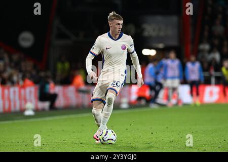 Cole Palmer (20 ans) de Chelsea lors du match de premier League entre Bournemouth et Chelsea au Vitality Stadium, Bournemouth, Angleterre, le 14 septembre 2024. Photo Graham Hunt/ProSportsImages / DPPI Banque D'Images