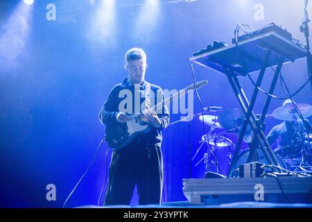 14 septembre 2024, Rlma, Latium, Italie : Mount Kimbie Live Spring attitude festival à Rome (crédit image : © Carlo Vergani/Pacific Press via ZUMA Press Wire) USAGE ÉDITORIAL SEULEMENT! Non destiné à UN USAGE commercial ! Banque D'Images