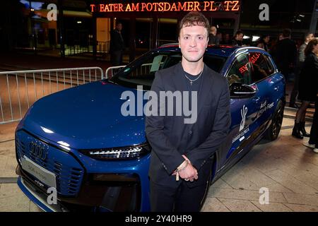 Verleihung Deutscher Schauspielpreis 2024 Maximilian Scheidt BEI der Verleihung Deutscher Schauspielpreis 2024 im Club Theater Berlin. 13.09.2024 *** cérémonie du Prix allemand d'acteur 2024 Maximilian Scheidt lors de la cérémonie du Prix allemand d'acteur 2024 au Club Theater Berlin 13 09 2024 Copyright : xEventpressx/xSaschaxRadkex Banque D'Images
