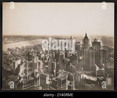 Au sud de New York Woolworth Building. Banque D'Images