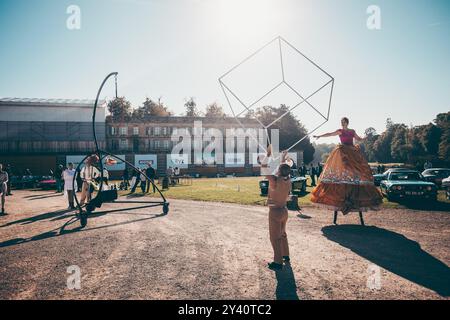 Chantilly, France. 15 septembre 2024. Ambiance lors de la 7ème édition du Chantilly Arts & Elegance - Richard mille au domaine du Château de Chantilly, du 13 au 15 septembre 2024, à Chantilly - photo Damien Saulnier/DPPI crédit : DPPI Media/Alamy Live News Banque D'Images