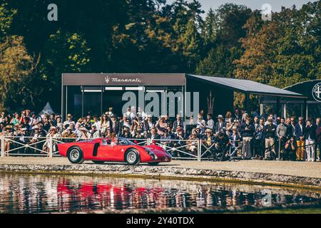 Chantilly, France. 15 septembre 2024. Concours d'Etat lors de la 7ème édition du Chantilly Arts & Elegance - Richard mille au domaine du Château de Chantilly, du 13 au 15 septembre 2024, à Chantilly, France - photo Damien Saulnier/DPPI crédit : DPPI Media/Alamy Live News Banque D'Images