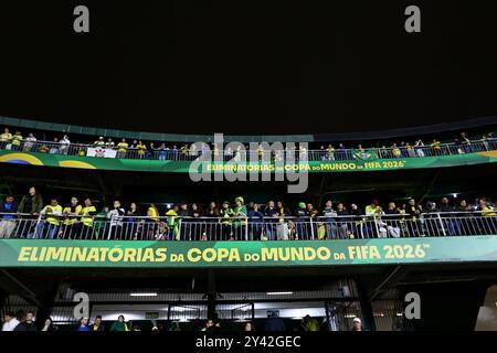 7 septembre 2024 : stade Couto Pereira, Curitiba, Brésil : qualifications pour la Coupe du monde CONMEBOL 2026, Brésil - Équateur : vue de la Estádio Couto Pereira, Banque D'Images