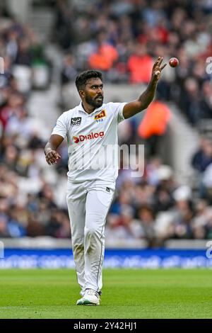 Kia Oval, Londres, Royaume-Uni. 6 septembre 2024. 3e Rothesay Cricket test match, premier jour, Angleterre contre Sri Lanka ; crédit : action plus Sports/Alamy Live News Banque D'Images