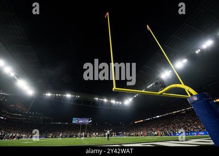 6 septembre 2024 : Arena Corinthians, Sao Paulo:, Brésil : NFL International football, Philadelphia Eagles versus Green Bay Packers : Neo Quimica Arena Banque D'Images