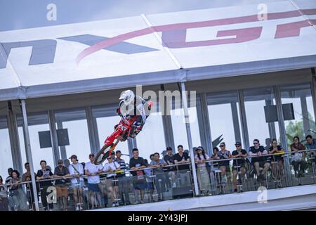 Championnat du monde de motocross-Round 19-MXGP of China â 15 Settembre 2024-MXGP Class-Tim Gajser-Team HRC pendant MXGP of China, course de Motocross à Shangai, Chine, le 16 septembre 2024 Banque D'Images