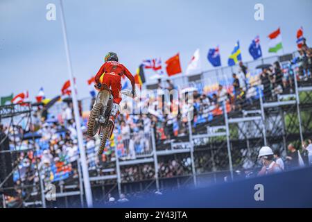 Championnat du monde de motocross 19-MXGP de Chine â 15 Settembre 2024-Class-Jorge Prado-Team GasGas Factory pendant MXGP de Chine, course de Motocross à Shangai, Chine, le 16 septembre 2024 Banque D'Images